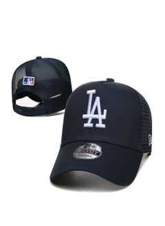 اشتري Major League Baseball 9FORTY Mesh Trucker Black and White Adjustable Hat Suitable for Everyone في السعودية