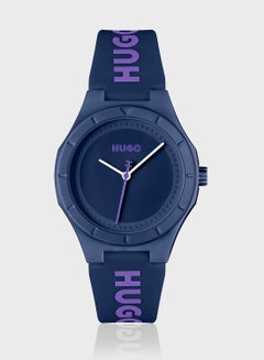 اشتري Silicone Strap Analog Watch في الامارات