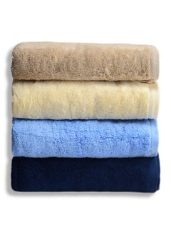 Buy Jacquardina Towel Set - 4Pcs, Size 50*100cm in Egypt