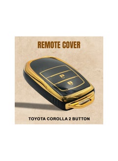 Buy TOYOTA Corolla 2 Button Remote Control Fob Cover Flip Remote Key Shell Case in Saudi Arabia