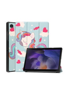 Buy Hard Protective Case Cover For Galaxy Tab A8 10.5 Unicorn in UAE