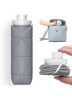 Buy Foldable Water Bottles Kids , Leakproof Valve  Reusable Bpa Free Collapsible Silicone Travel Water Bottle for Gym Camping Hiking Travel Sports  On-the-go in UAE