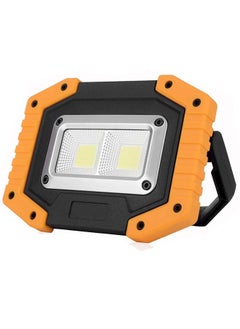 Buy Rechargeable Portable Waterproof LED Flood Light for Outdoor Camping Hiking Emergency Auto Repair Home and Job Site Lighting in UAE