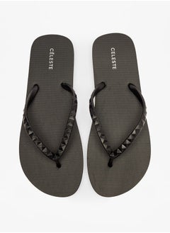 Buy Women's Textured Flip Flops in Saudi Arabia