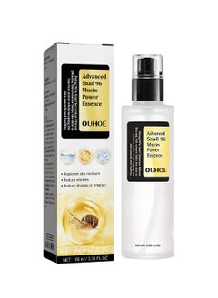 Buy Advanced Snail 96 Mucin Power Essence, 96% Power Repairing Hydrating Moisturizing Face Serum, Facial Moisturizer, Snail Mucin Serum, Skin Care, Reduce Wrinkles, Reduce Dryness 100ml in Saudi Arabia