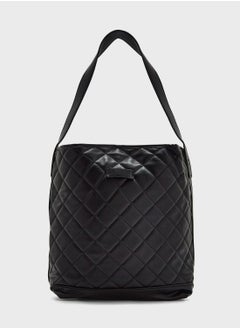 Buy Pu Quilted Tote Bag in UAE