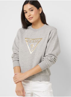 Buy Crew Neck Graphic Sweatshirt in UAE