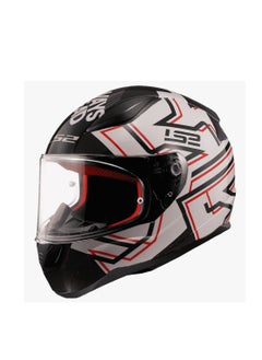 Buy LS2 HELMET FF353 RAPID Full Face Racing Helmet - Size XXL - Color Maze White in Egypt