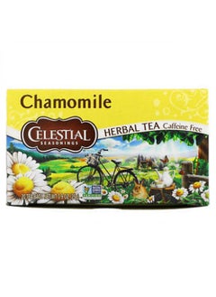 اشتري Celestial Seasonings, Herbal Tea, Chamomile, Caffeine Free, 20 Tea Bags, 0.9 oz (25 g) في الامارات