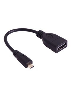 اشتري كابل محول من مايكرو HDMI إلى أسود في الامارات