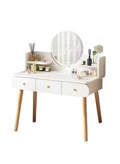 Buy Modern Simple Dresser Vanity Table With Drawer 100*40*121cm in Saudi Arabia