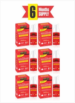 Buy Minoxidil Gold Edition Foam - Premium Solution for Hair Loss and Healthy Growth - 6pcs in UAE