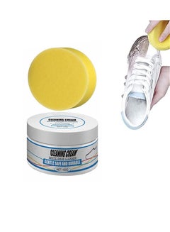 Buy White Shoe Cleaner, Shoe Cleaner, Restain and Polish Smooth Leather Shoes and Boots, Sneaker Cleaner White Shoes, White Rubber Sole Cleaner in Saudi Arabia