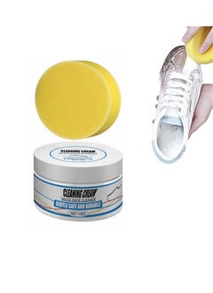 Buy White Shoe Cleaner, Shoe Cleaner, Restain and Polish Smooth Leather Shoes and Boots, Sneaker Cleaner White Shoes, White Rubber Sole Cleaner in Saudi Arabia