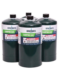 Buy Bernzomatic 16.4 oz. Camping Propane Gas Cylinders (4-Pack) in UAE