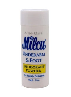 Buy Under Arm & Foot Powder 80 g in UAE