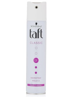 Buy Taft Classic Hair Spray Extra Strong 250 ml in UAE