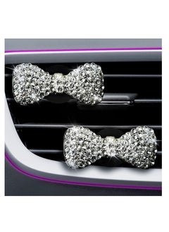 اشتري 2 x PACK Car Accessories For Women,Car Air Vent Clip Charms, Rhinestone Car Accessories Diamond Car Accessories, Car Bling Accessories For Women Crystal Car Accessories, Bling Car Decor في الامارات