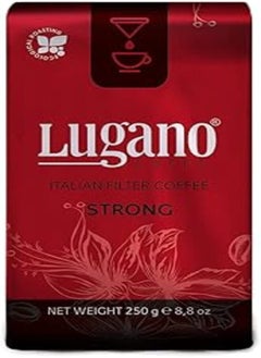 Buy Lugano Strong Filter Coffee - 250 gm in Egypt