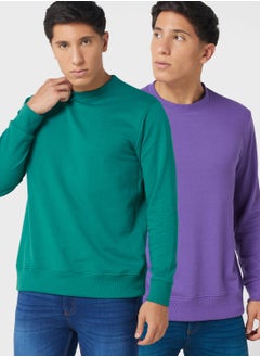 Buy 2 Pack Basic Sweatshirt in Saudi Arabia