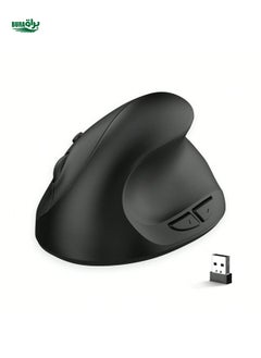 Buy HXSJ Ergonomic Mouse Wireless, Vertical Mouse Right-Handed Small Mouse With Buttons Adjustable 2400 DPI For Laptop, Desktop, PC, MacBook in Saudi Arabia