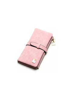 Buy Women's wallet with large capacity, with one zipper, elegant design, excellent quality - imported in Egypt