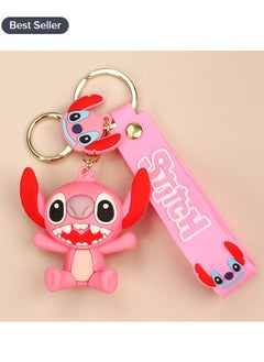 Buy Cartoon Stitch Keychain Bag Hanging Decoration Accessories in Saudi Arabia