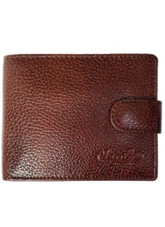 Buy Classic Milano Genuine Leather Wallet Cow NDM G-74 (Brown) by Milano Leather in UAE