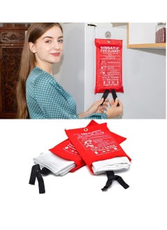 Buy 0TO1 Fire Emergency Blanket,Fire Blanket for Home and Kitchen,Camping Emergency Blankets,Emergency Fire Retardant Blankets for House,Fireproof Blanket Welding Blanket for Kitchen,Grill,BBQ in Saudi Arabia