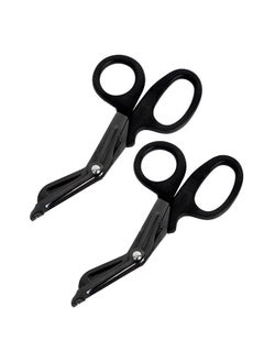 Buy 2 PCS Survival Rescue Scissor Shears Tough and Durable Medical Scissors for the Paramedic, EMT, Nurse or any Emergency Healthcare Provider in Saudi Arabia