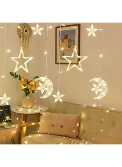 Buy LED Moon And Star String Light (Yellow) in Saudi Arabia