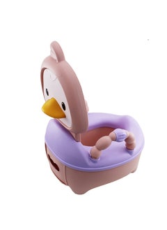 اشتري Tiny Explorer 35x30x22 Travel Baby Potty Toilet Chair Cartoon Design, Mix of Playful Colors by Generic في الامارات