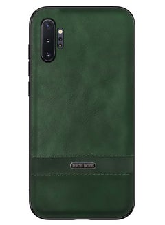 اشتري Rich Boss Leather Back Cover For Samsung Galaxy Note 10 Plus (Green) في مصر