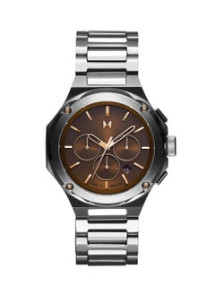 Buy Men Chronograph Round Shape Stainless Steel Wrist Watch 28000245-D - 46.50 Mm in UAE