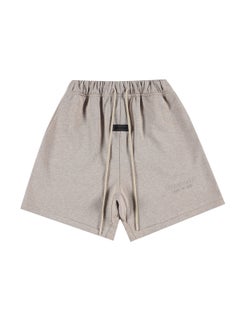 Buy FEAR OF GOD Essentials Silicone Sporty Mens Shorts Summer haze ash in Saudi Arabia