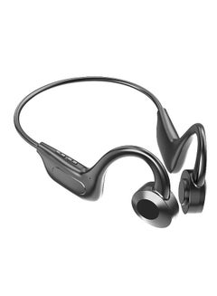 Buy VG02 bone conduction bluetooth headset wireless ear-mounted black in Saudi Arabia
