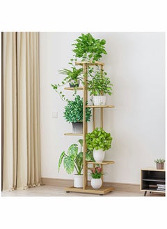Buy Indoor Outdoor Iron Plant Stand Shelf Plant Table Stands Rack for Patio Living Office Room Corner Plant Table Holder Flower Pot Stands Shelves Gold in Saudi Arabia