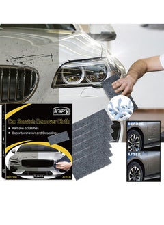 Buy Nano Flash Cloth Car Scratch Removal 6Pcs 2024 Upgraded Car Scratch Repair Cloth Is Suitable For Car Surface Scratches, Namib Is Suitable For Small And Medium Size Scratches On The Car Surface in UAE