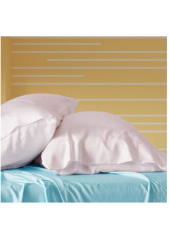 Buy Microfiber Pillowcases 2-Pcs Soft Pillow Cover With Envelope Closure (Without Pillow Insert),Lavender in Saudi Arabia