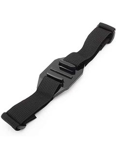 Buy Helmet Strap Mount [ Vented Strap ] Compatible with Go Pro, SJCAM, for YI Action Camera Accessory in UAE