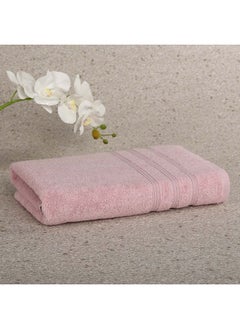 Buy Ritzy Cotton Bath Towel, Pink - 70X140 Cms in UAE