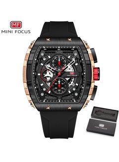 Buy Watches For Men Luminous Water Resistant Sports Watch With Silicone Strap in UAE