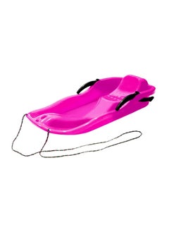 اشتري Outdoor Sports Plastic Skiing Boards Sled Luge Snow Grass Sand Board Ski Pad Snowboard With Rope For Double في الامارات