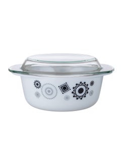 Buy Luminarc multi-use bowl with glass lid, size 2.5 liters in Saudi Arabia