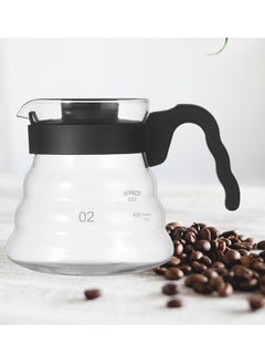 اشتري V60 Manual Coffee Share Pot With Handle High Quality Tea and Coffee Drip server في السعودية