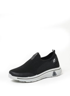 Buy Cobblerz Men's Slip-on Low Top Sneakers BLACK in Saudi Arabia