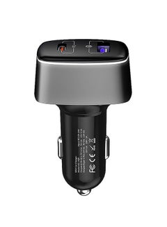 Buy GaNFast 100W 12-24V Car Charger with Power Delivery and Quick Charge Dual Port to Charge Phone, Tablets, Switch, Notebook, Laptop Black in UAE