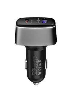 اشتري GaNFast 100W 12-24V Car Charger with Power Delivery and Quick Charge Dual Port to Charge Phone, Tablets, Switch, Notebook, Laptop Black في الامارات