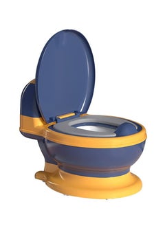 Buy Potty Training Toilet Seat, Toddler Potty Chair with Soft Seat and Splash Guard, Removable Potty Pot for Toddler& Baby& Kids(Blue) in Saudi Arabia