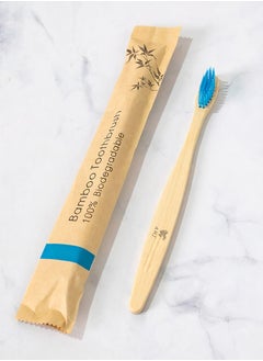 اشتري Biodegradable Eco-Friendly Natural Bamboo Toothbrush (Medium) في الامارات